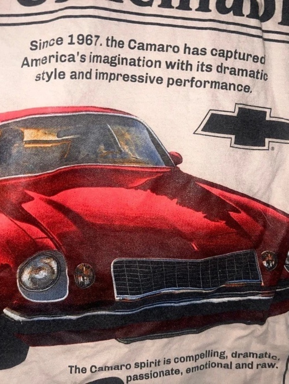 Chemistry 1981 Camaro by Chevrolet GM Officially License Graphic Tee Size Large - Picture 4 of 6